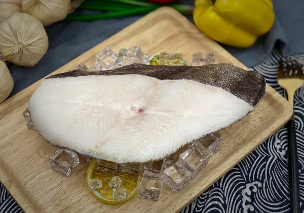 鮮嫩鱈魚-大比目魚切片