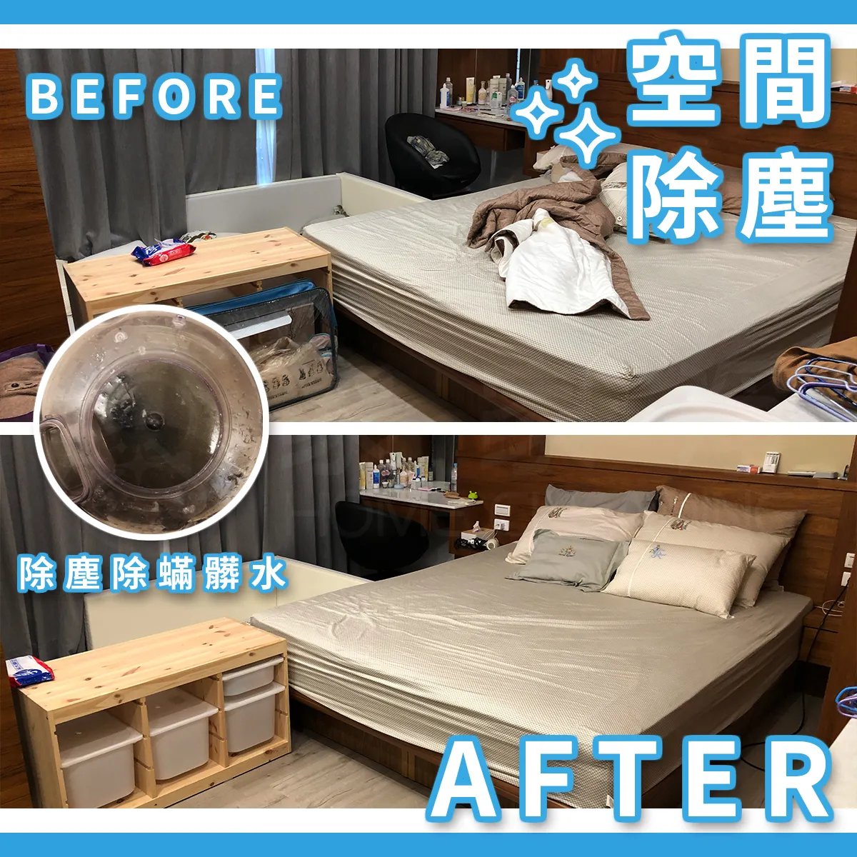 空間除塵除蟎淨化空氣（建置中）