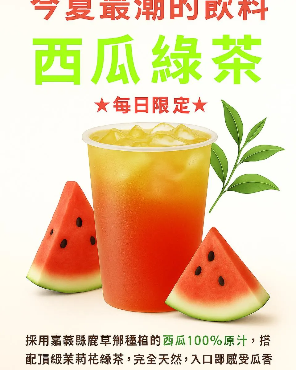 西瓜綠茶