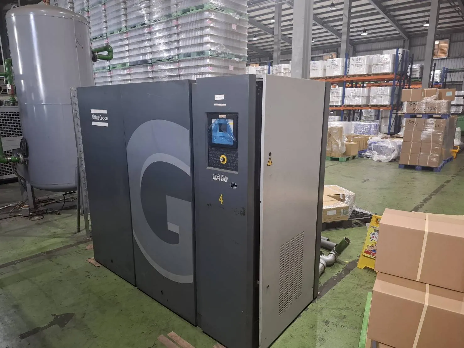 中古空壓機 GA90｜阿特拉斯空壓機