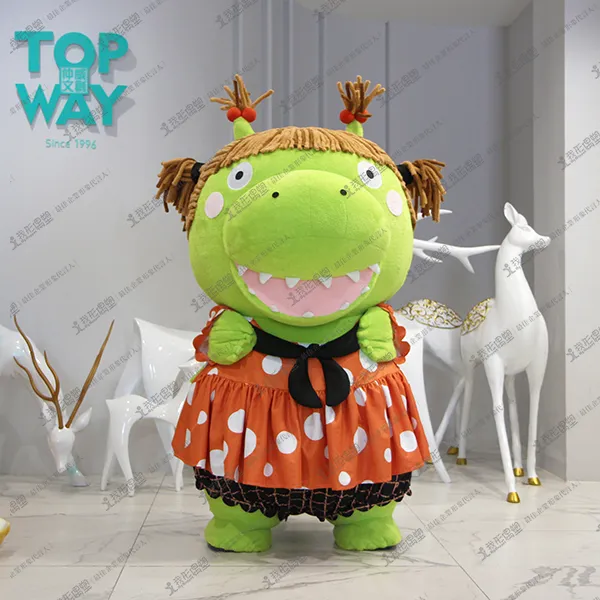 Parenting Magazine – Sister Fire Dragon mascot costume