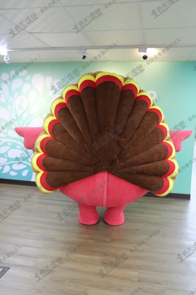 Turkey Peach Maji mascot costume 