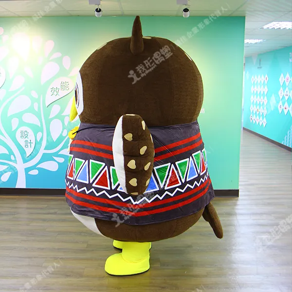 Yuehui Owl Mascot