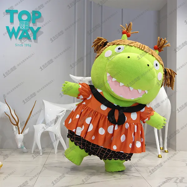 Parenting Magazine – Sister Fire Dragon mascot costume
