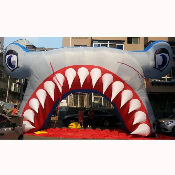 Hammerhead Shark Inflatable Arch Giant Inflatable Character