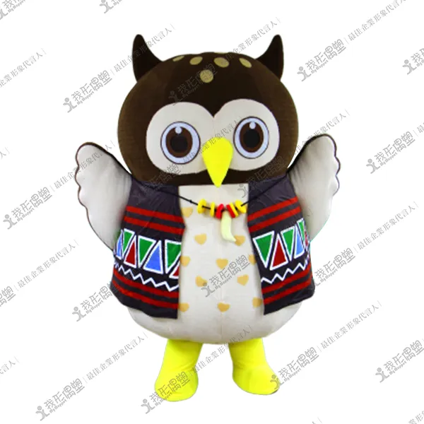 Yuehui Owl Mascot