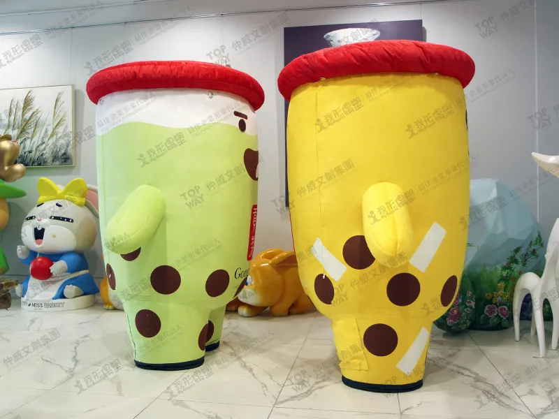 貢茶(抹茶牛奶&百香果)