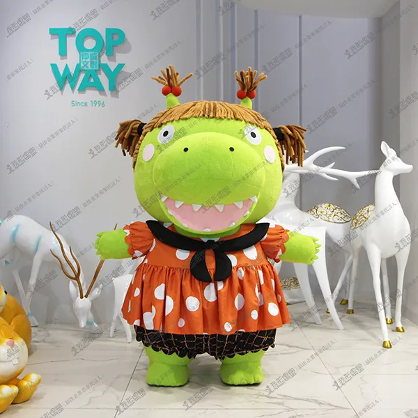 Parenting Magazine – Sister Fire Dragon mascot costume