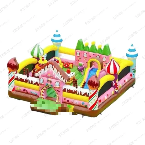 Large Inflatable Slide and Bouncer (6M × 6M)