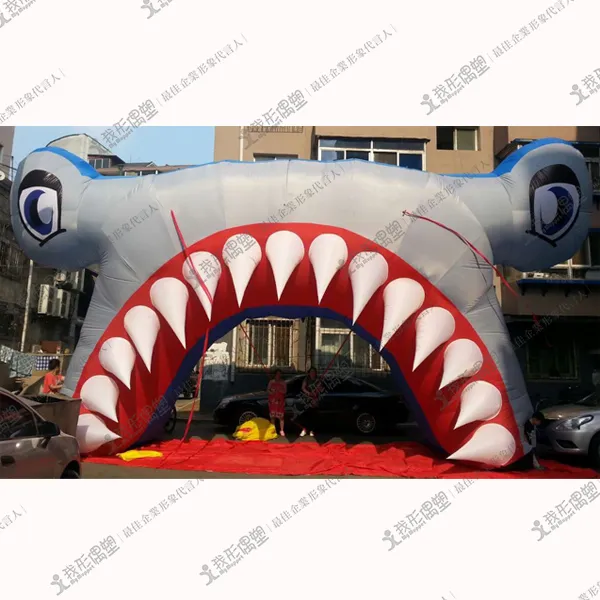 Hammerhead Shark Inflatable Arch Giant Inflatable Character