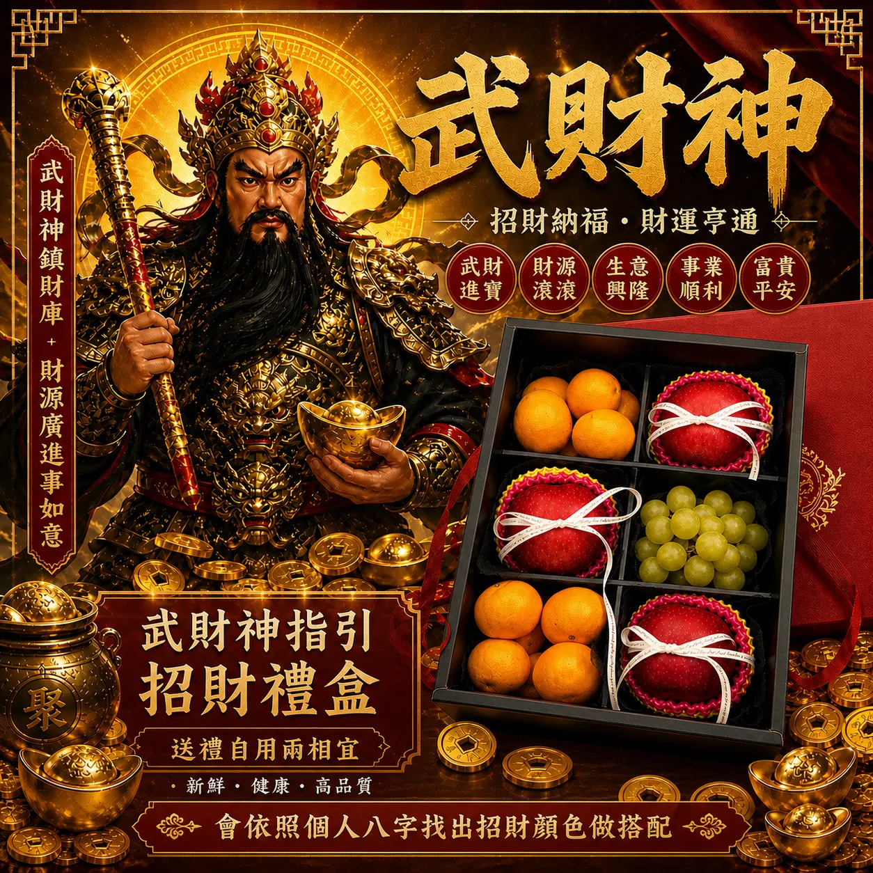 武財神指引「招財禮盒」