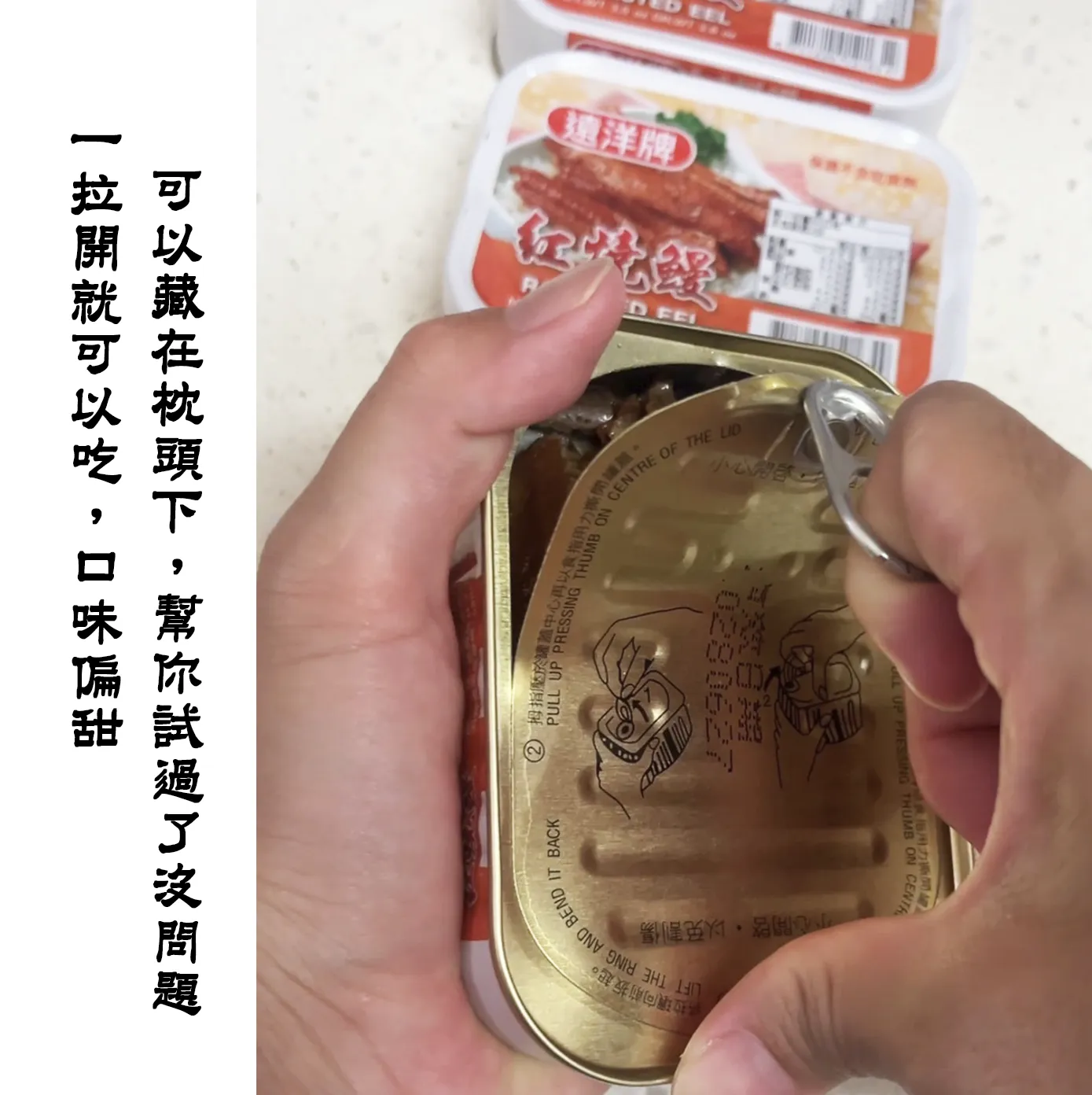 遠洋牌罐頭 紅燒鰻 100g/罐 罐頭食品