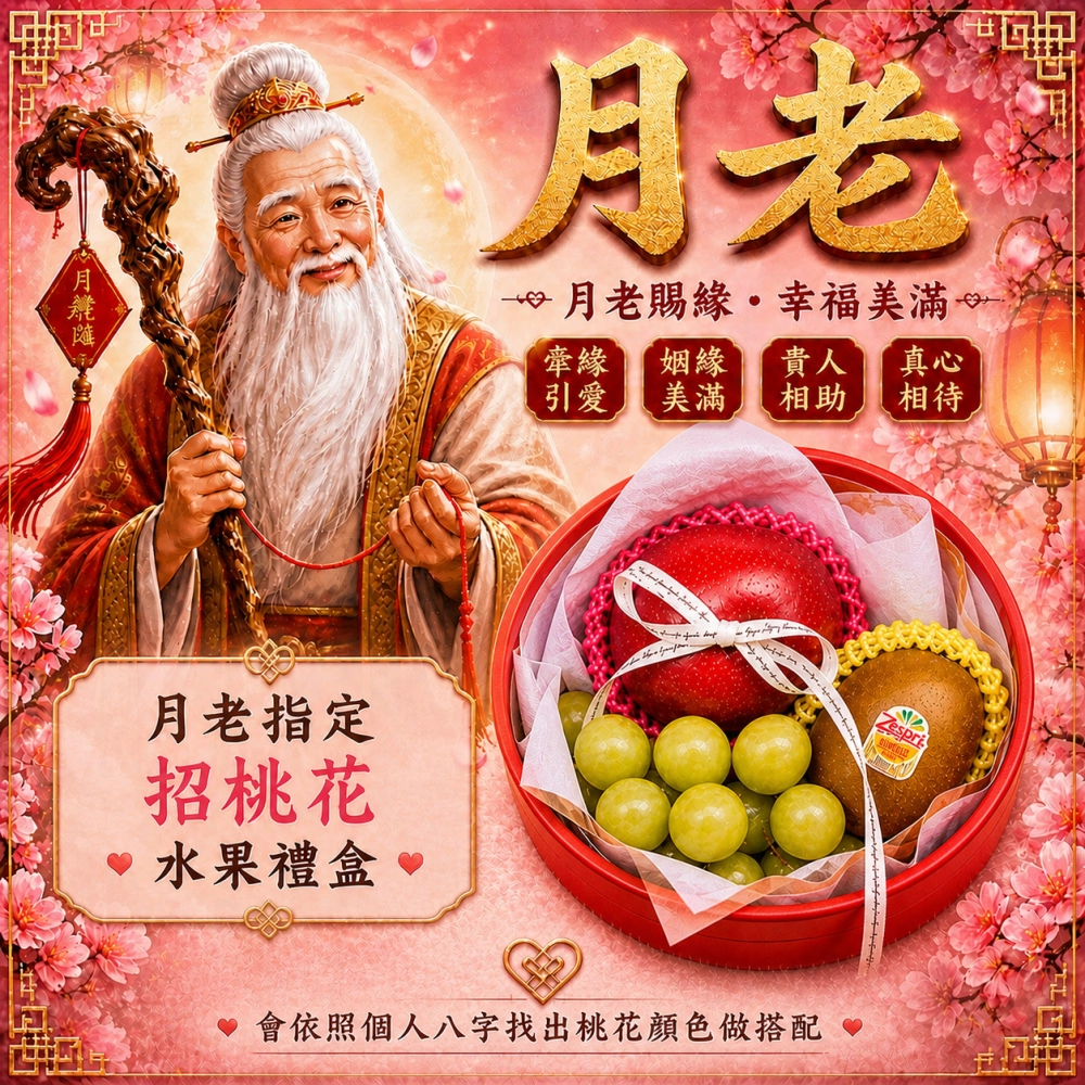 月老指定「招桃花禮盒」