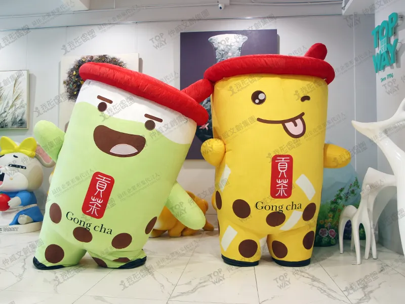 貢茶(抹茶牛奶&百香果)