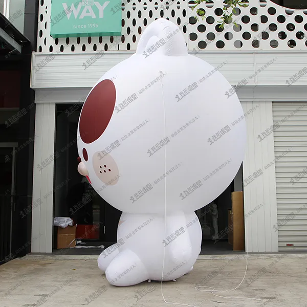 フーフーラボ – クマ院長大型エアー着ぐるみ