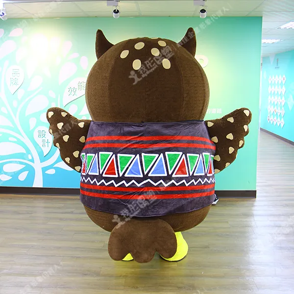 悦輝フクロウマスコット