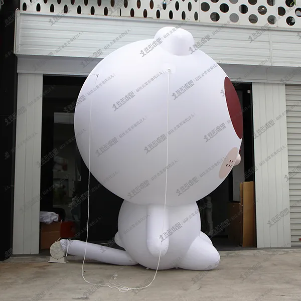 フーフーラボ – クマ院長大型エアー着ぐるみ