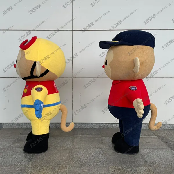 屏東消防隊エアー着ぐるみ