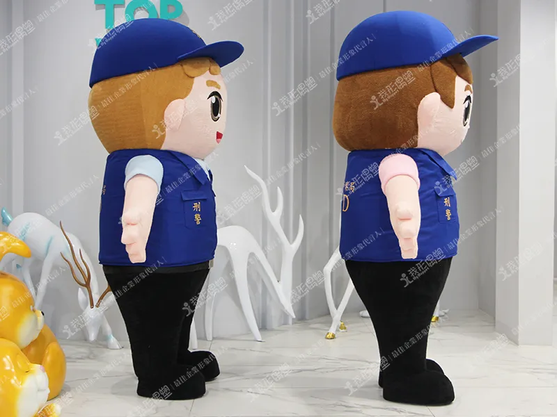 嘉義県警察局エアー着ぐるみ