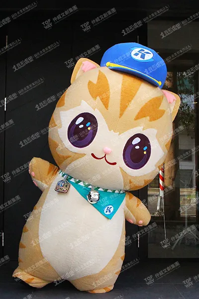 高雄MRT – 人気猫駅長みかん（マスコットスーツ）