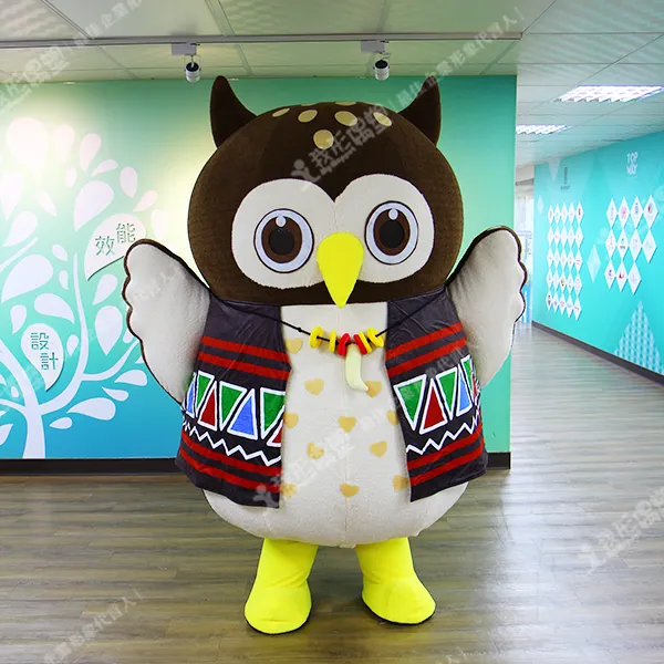 悦輝フクロウマスコット