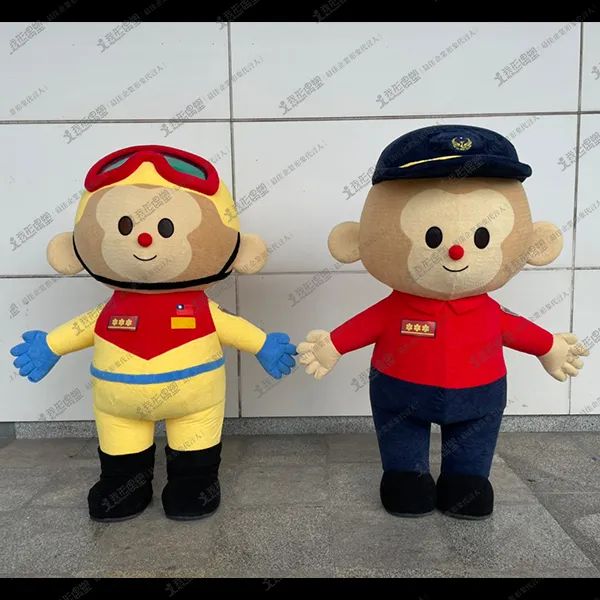 屏東消防隊エアー着ぐるみ