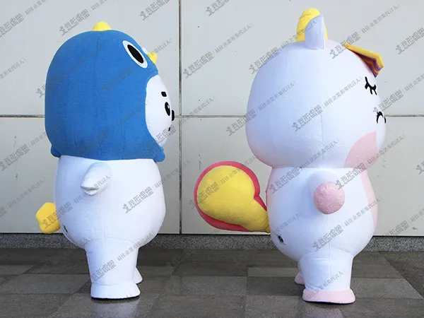 必鉱PGトーク – ハト＆ユニコーンマスコット