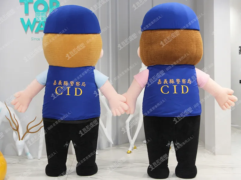 嘉義県警察局エアー着ぐるみ