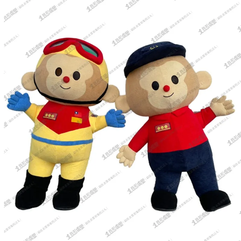 屏東消防隊エアー着ぐるみ