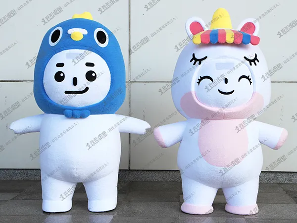 必鉱PGトーク – ハト＆ユニコーンマスコット