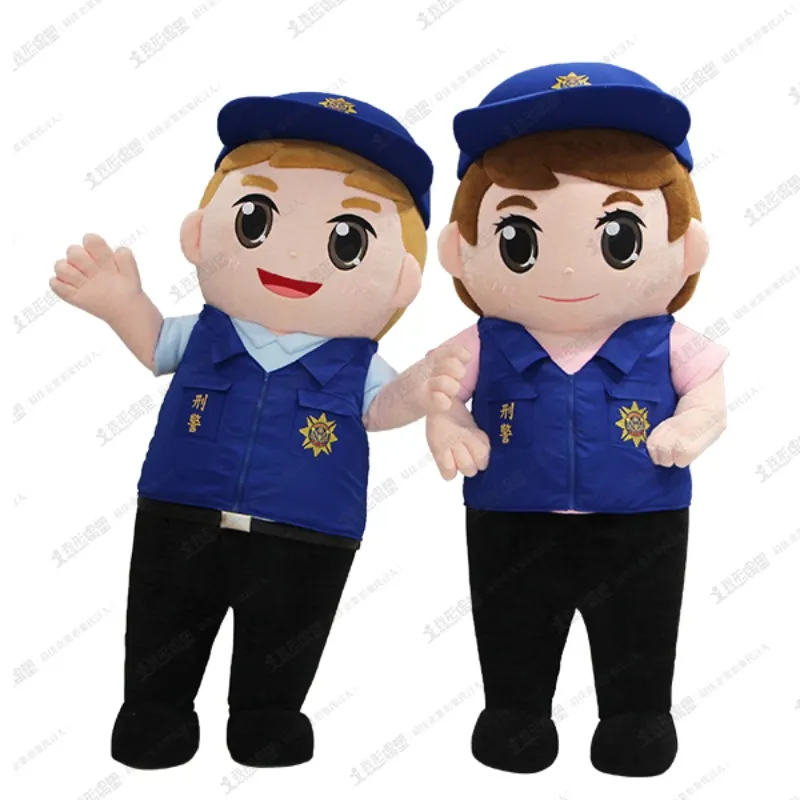 嘉義県警察局エアー着ぐるみ