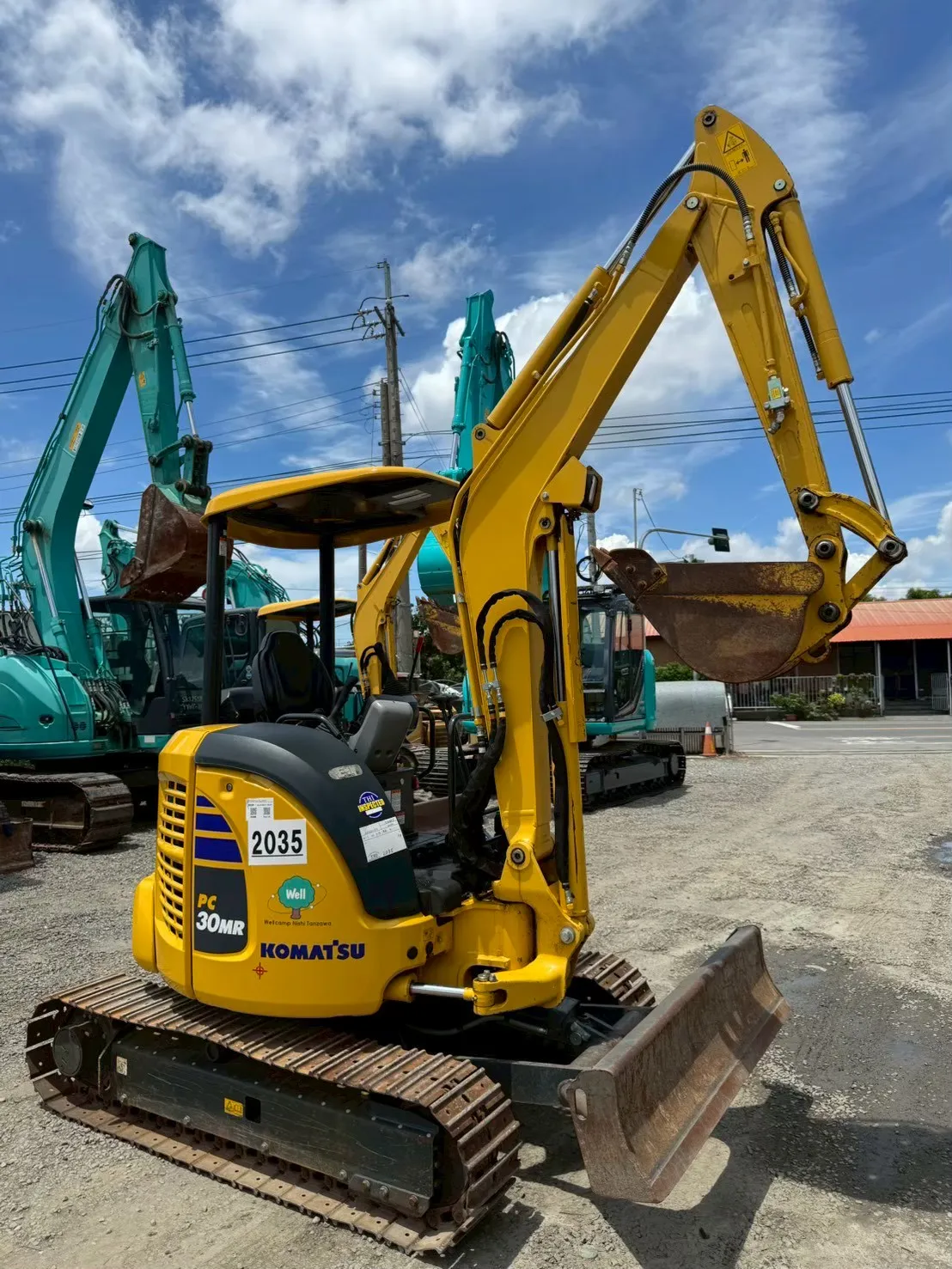 KOMATSU PC30MR-52023y 604h