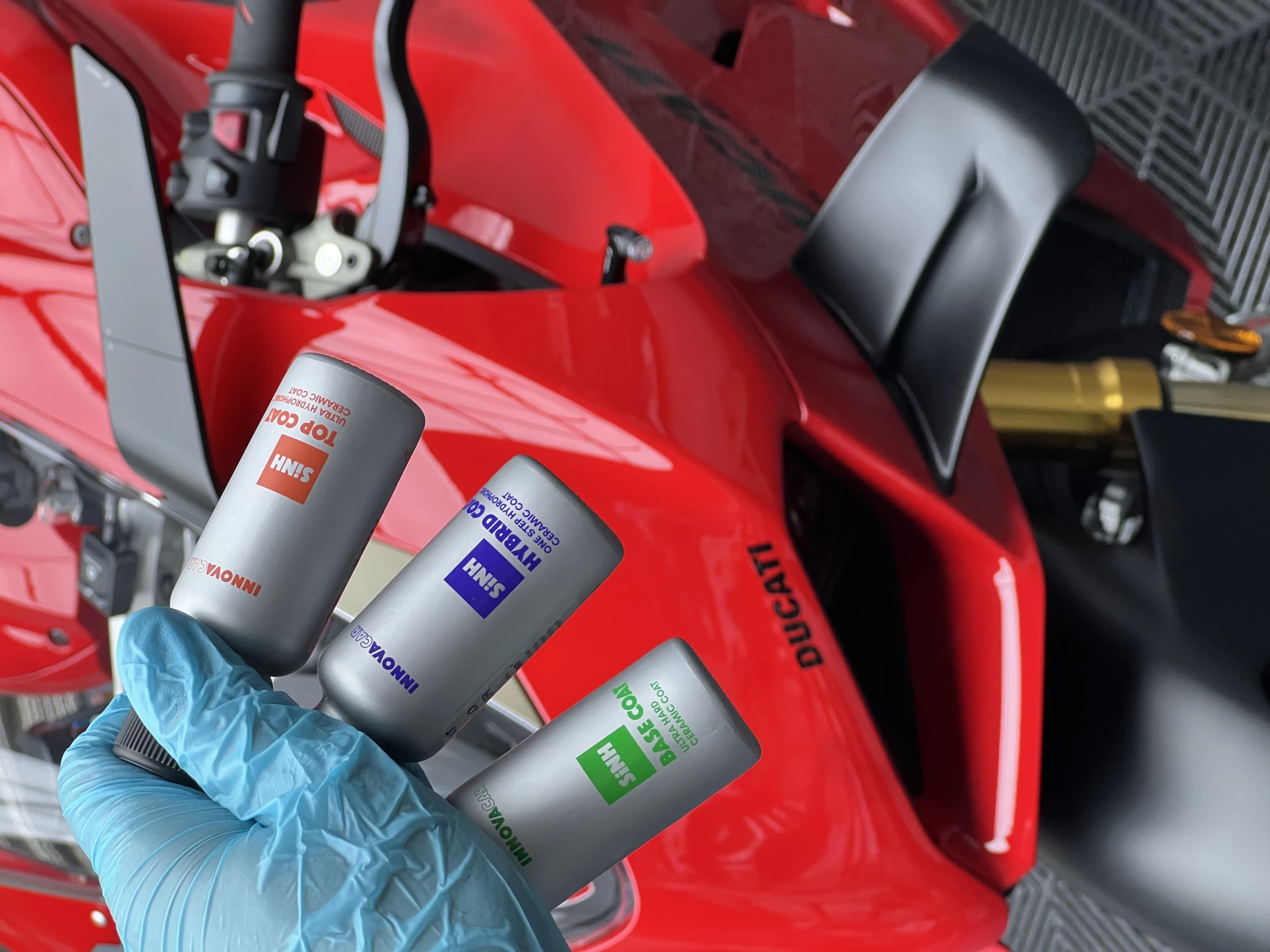 DUCATI PANIGALE V4S 鍍膜施工