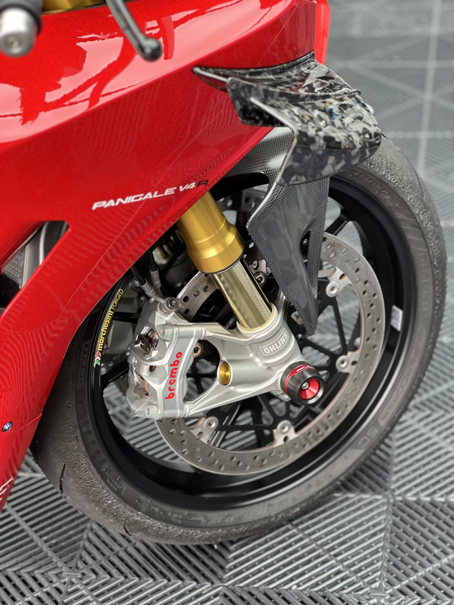 DUCATI PANIGALE V4R 鍍膜施工