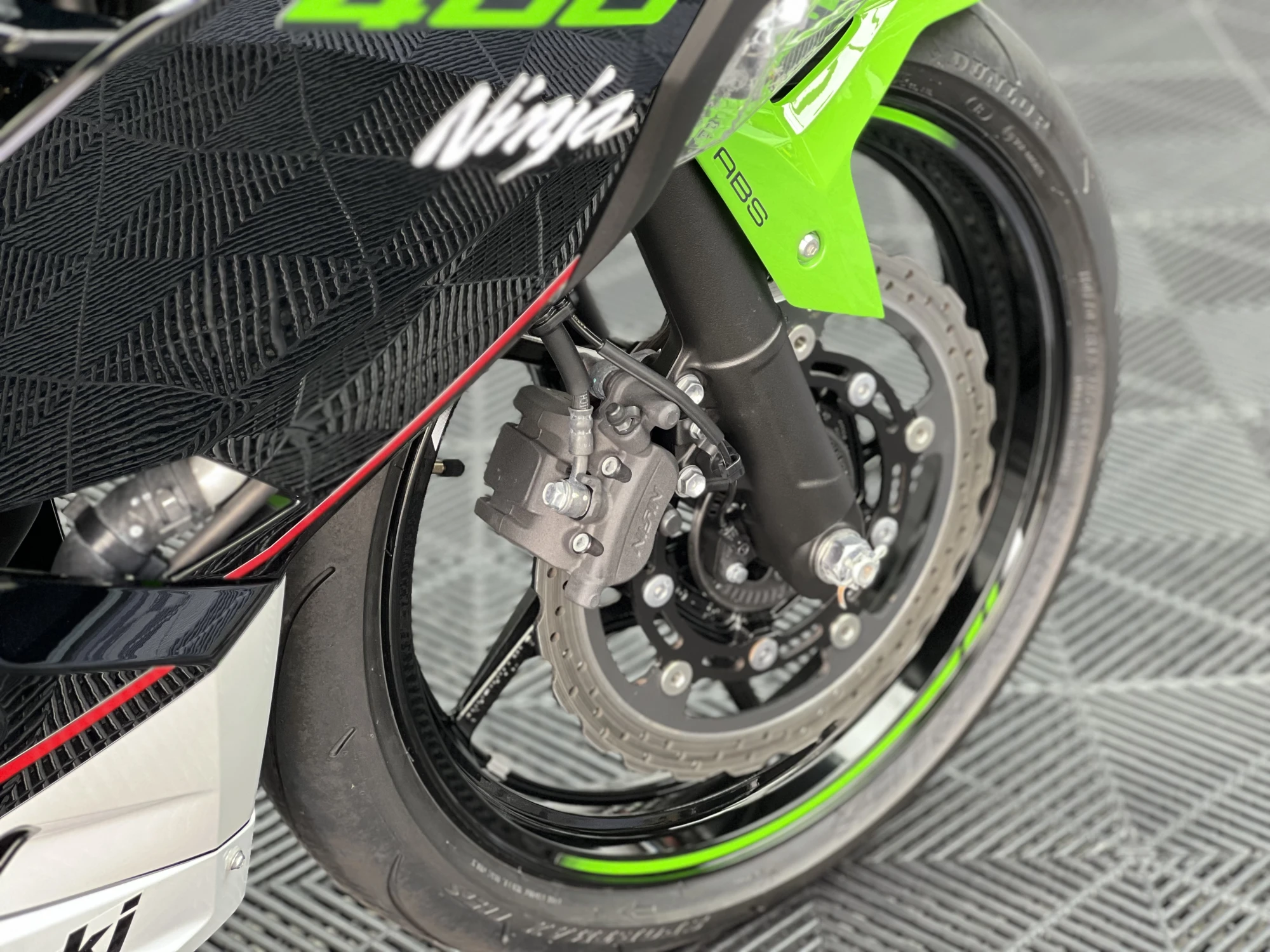 NINJA400 鍍膜施工
