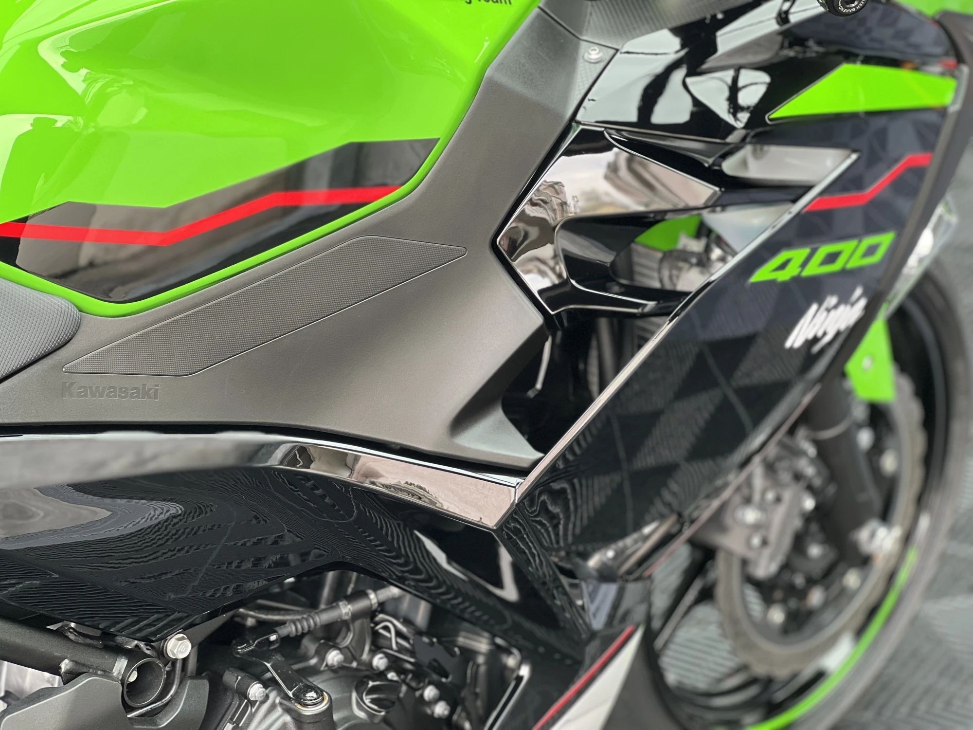 NINJA400 鍍膜施工