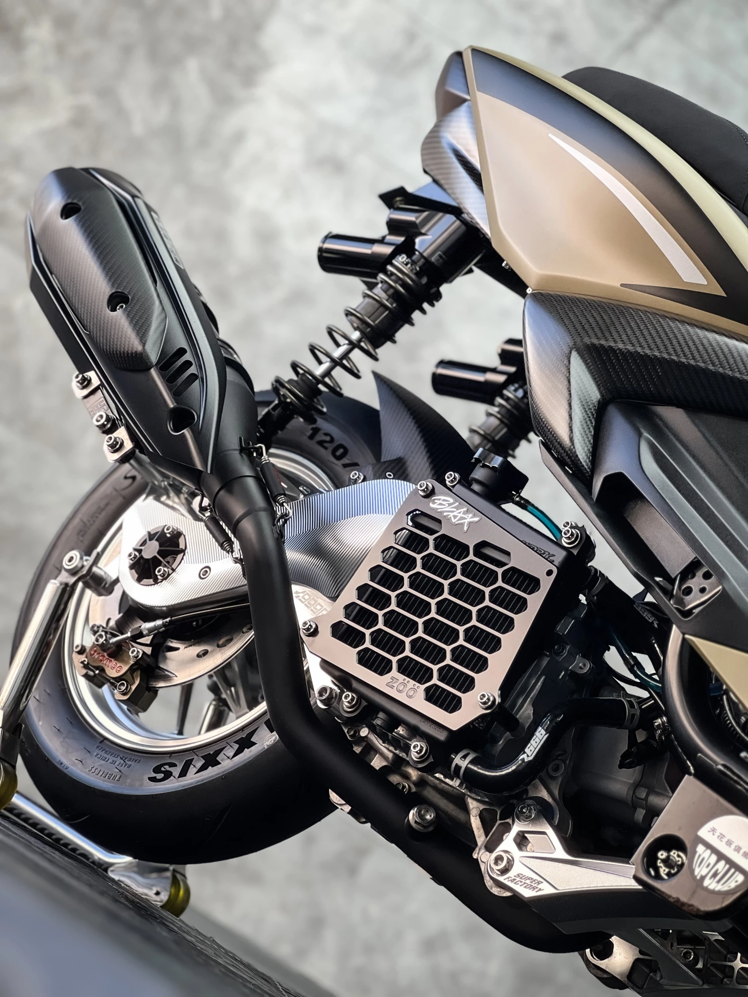 YAMAHA GRYPHUS-VI 鍍膜施工