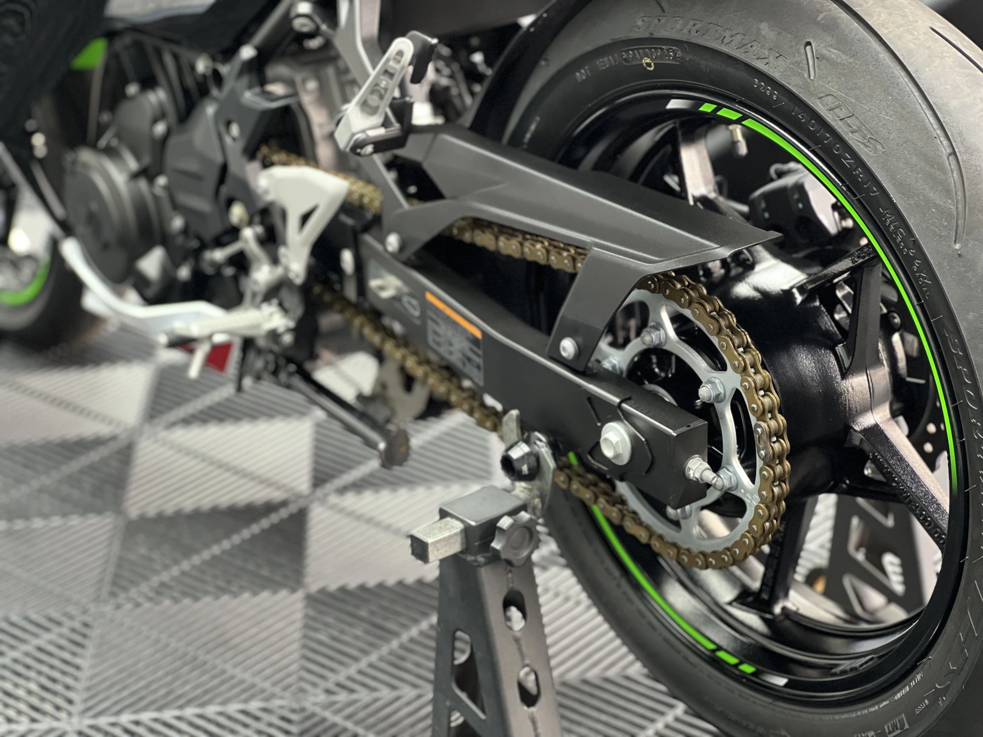 NINJA400 鍍膜施工