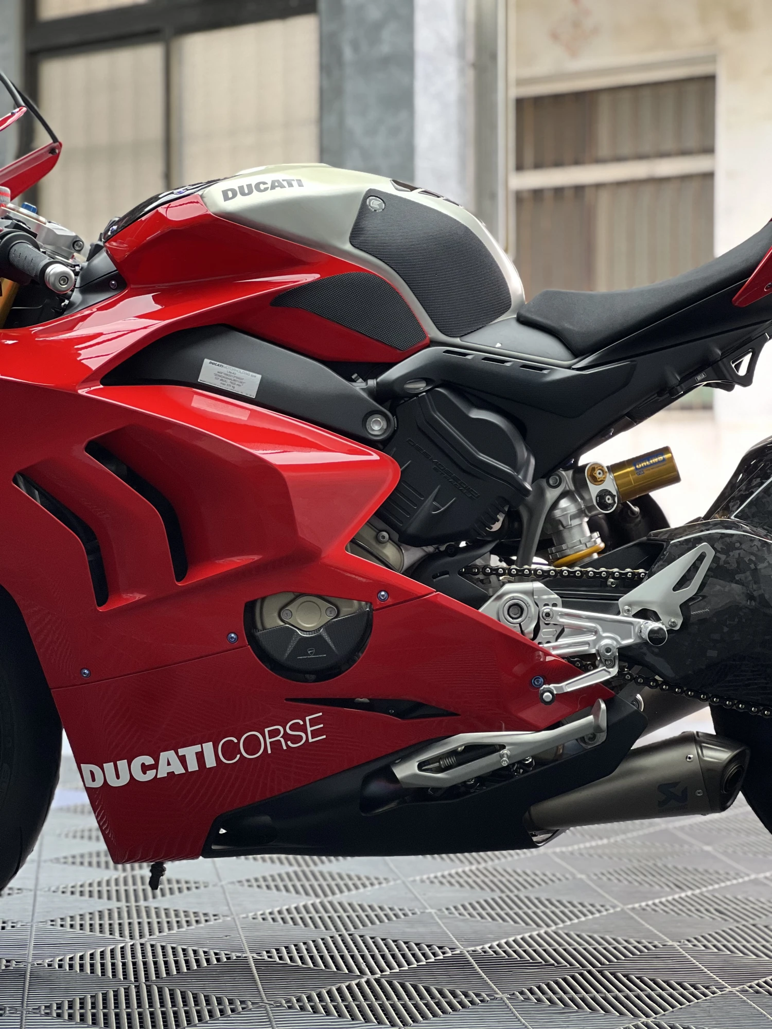 DUCATI PANIGALE V4R 鍍膜施工
