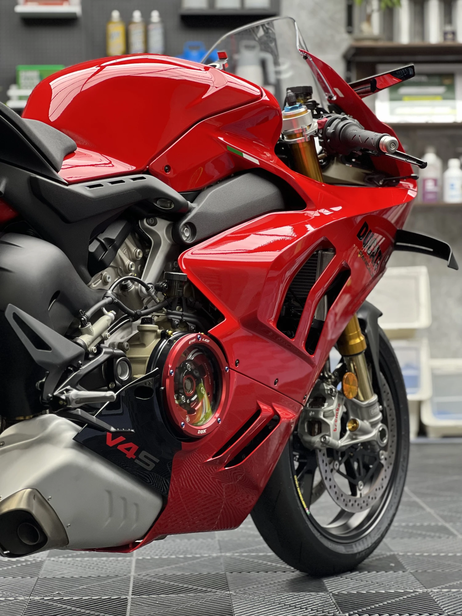 DUCATI PANIGALE V4S 鍍膜施工