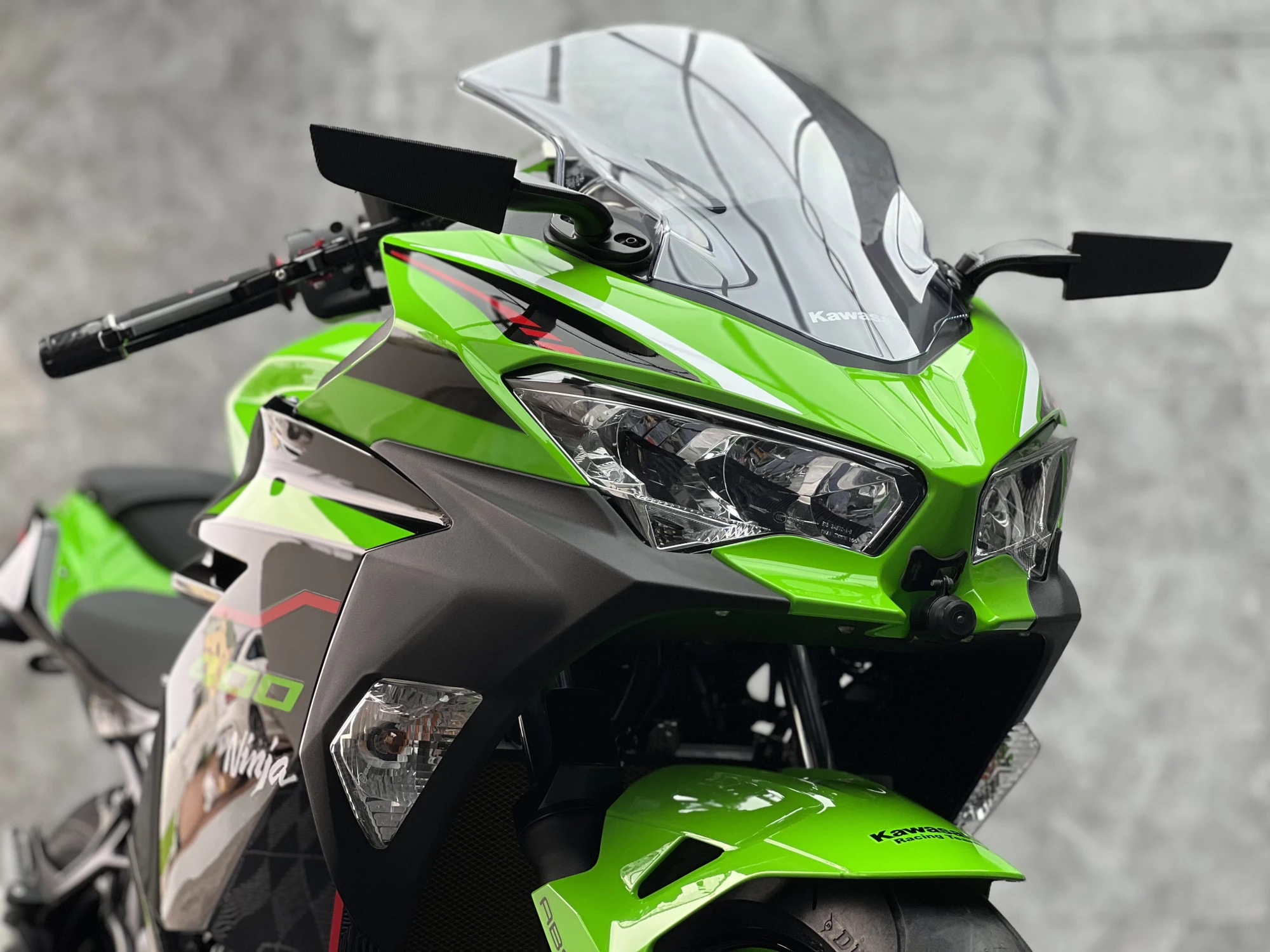 NINJA400 鍍膜施工