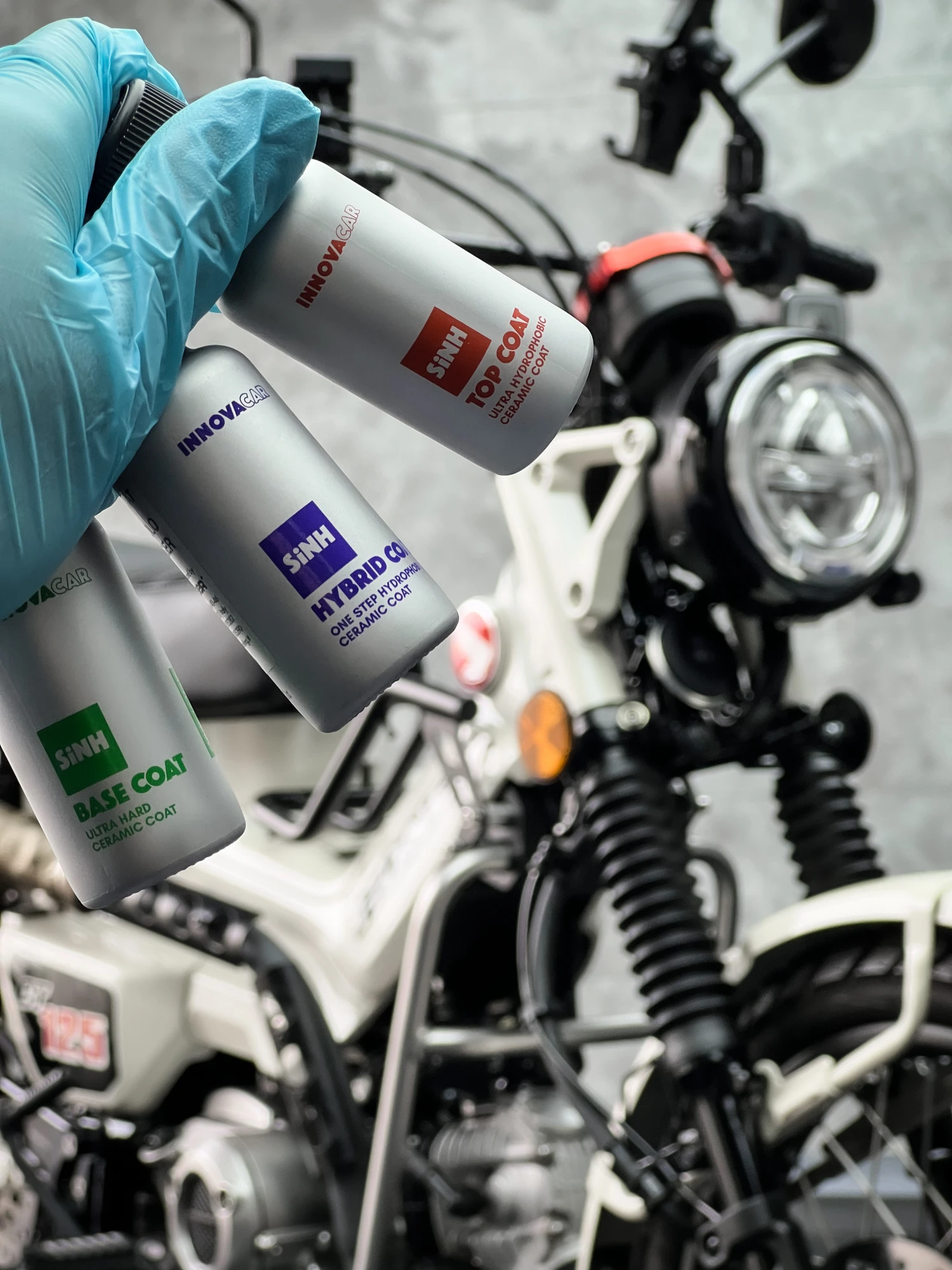 HONDA CT125 鍍膜施工