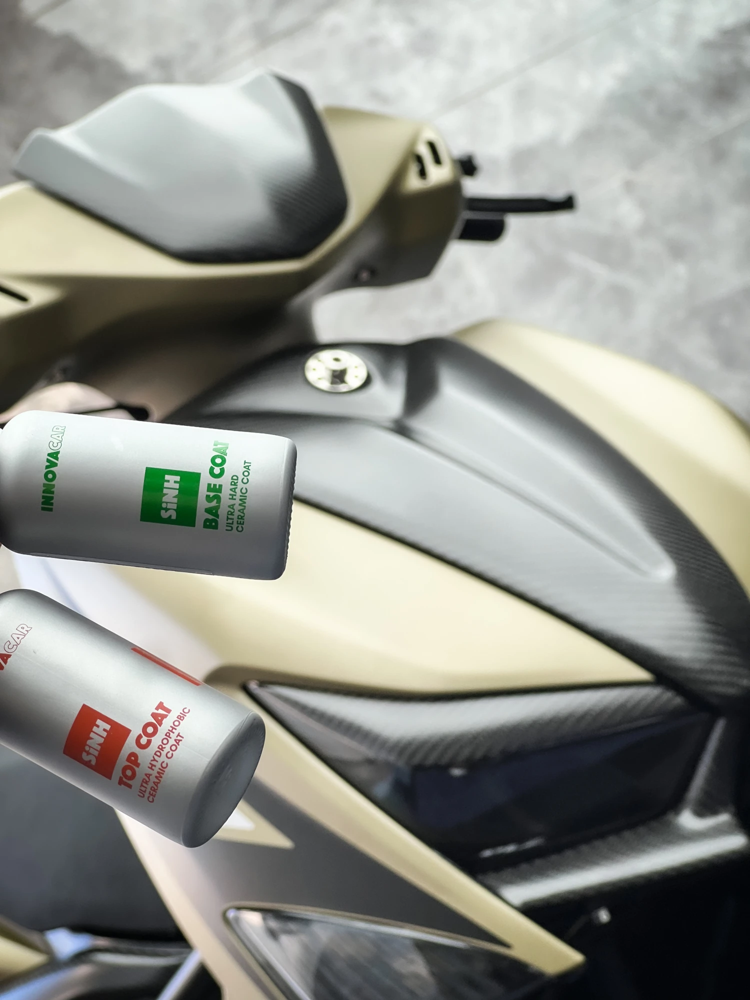 YAMAHA GRYPHUS-VI 鍍膜施工