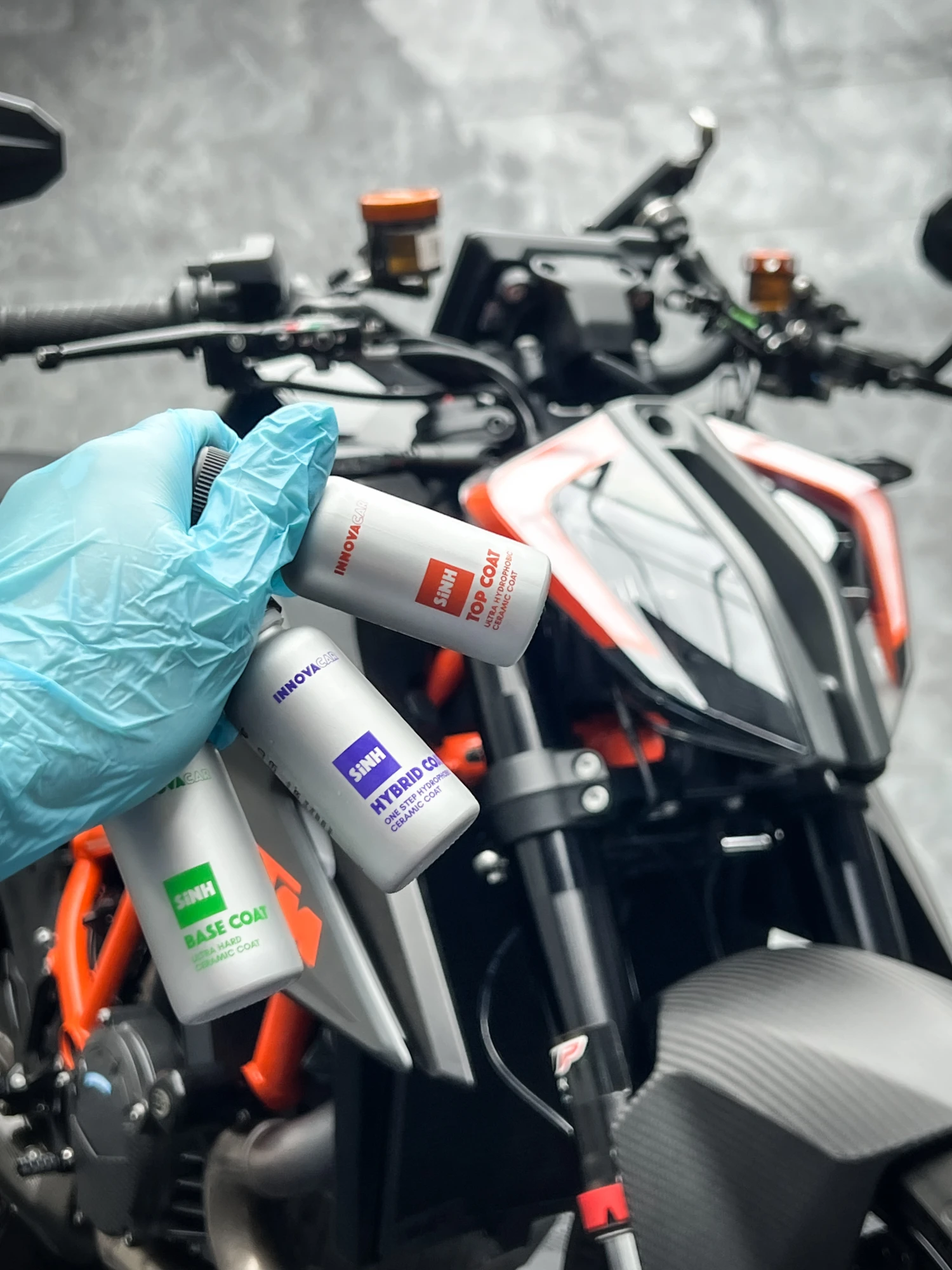 KTM 1290 SUPERDUKE R 鍍膜施工