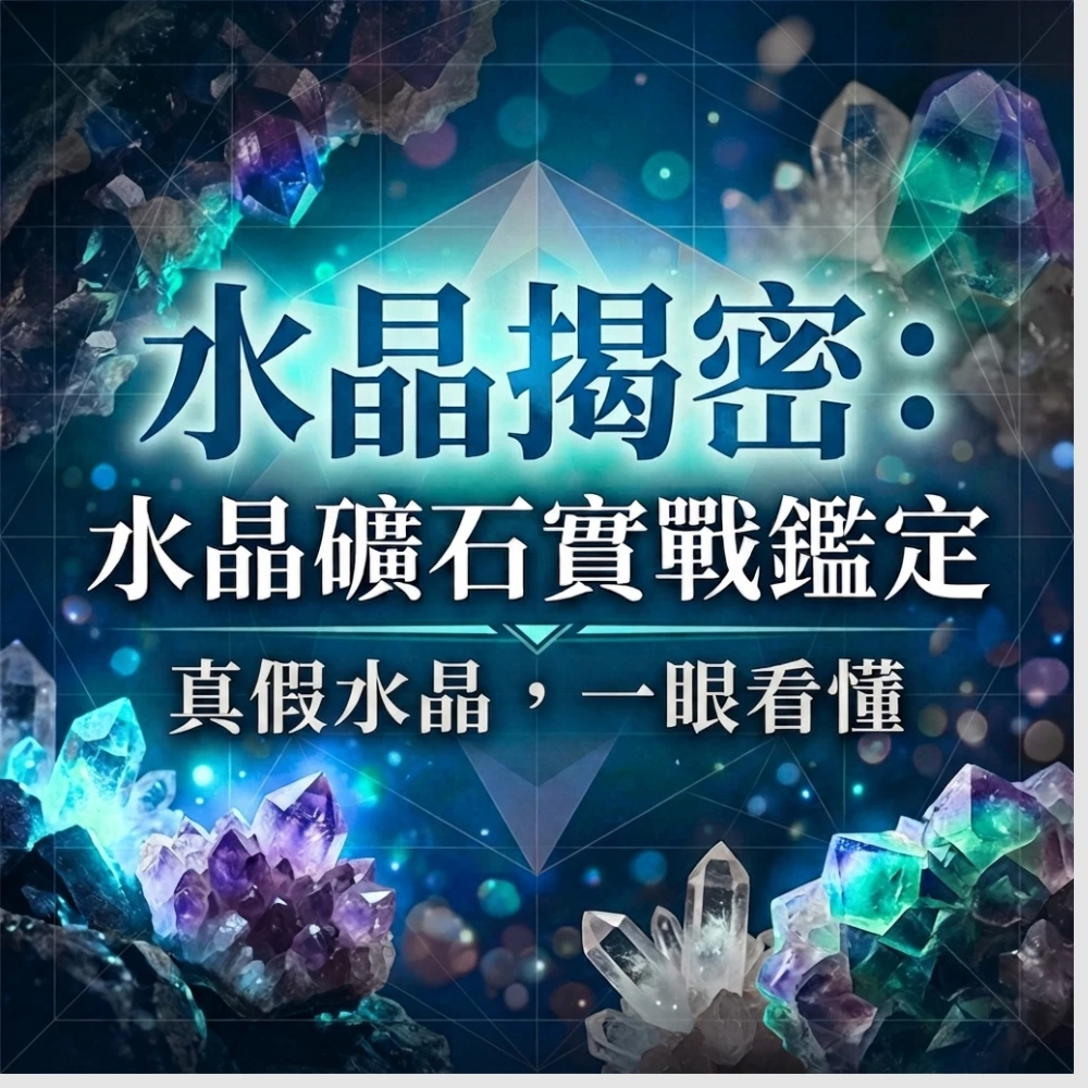 水晶揭密：水晶礦石實戰鑑定