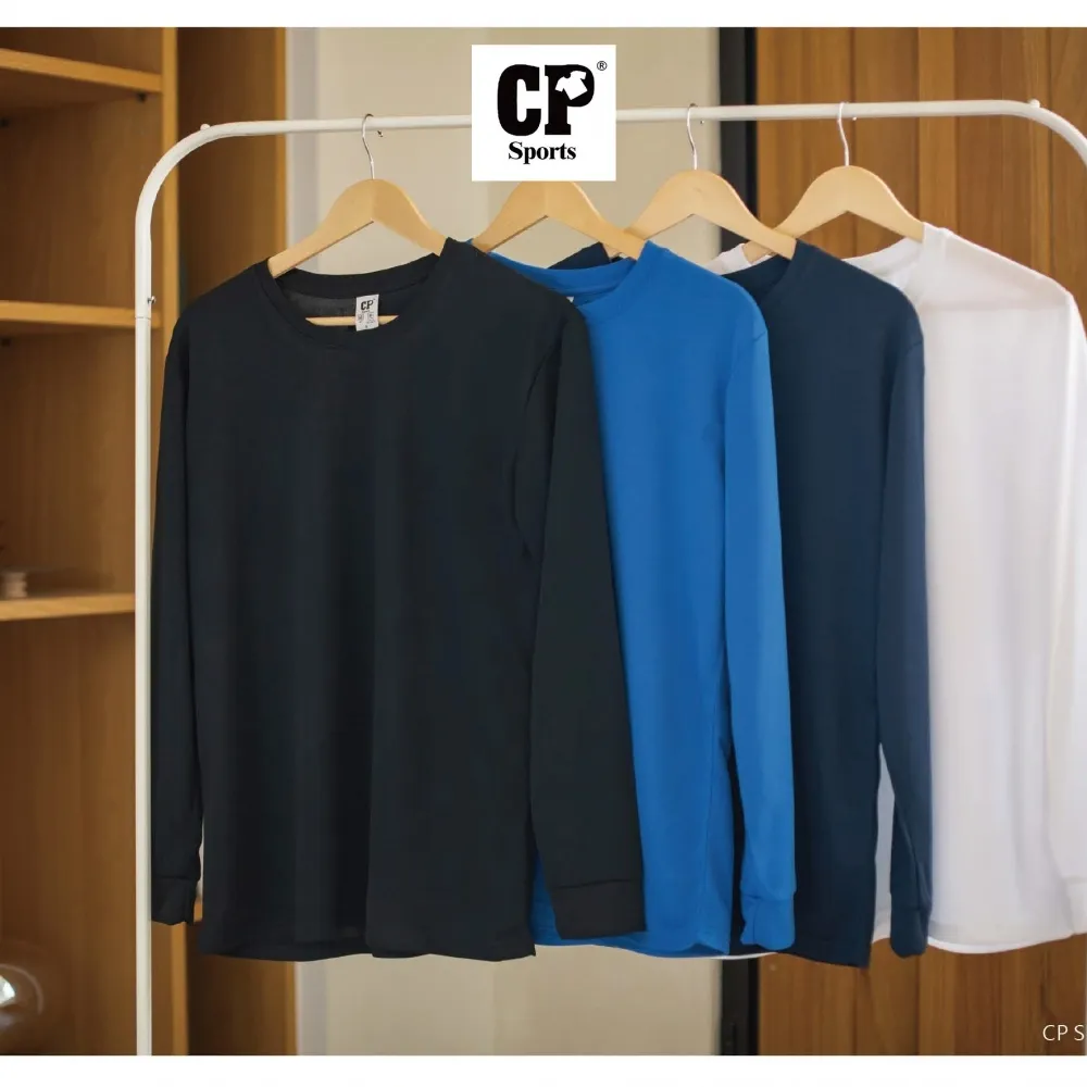 CP Sports CP105 吸濕排汗長袖速口圓領T