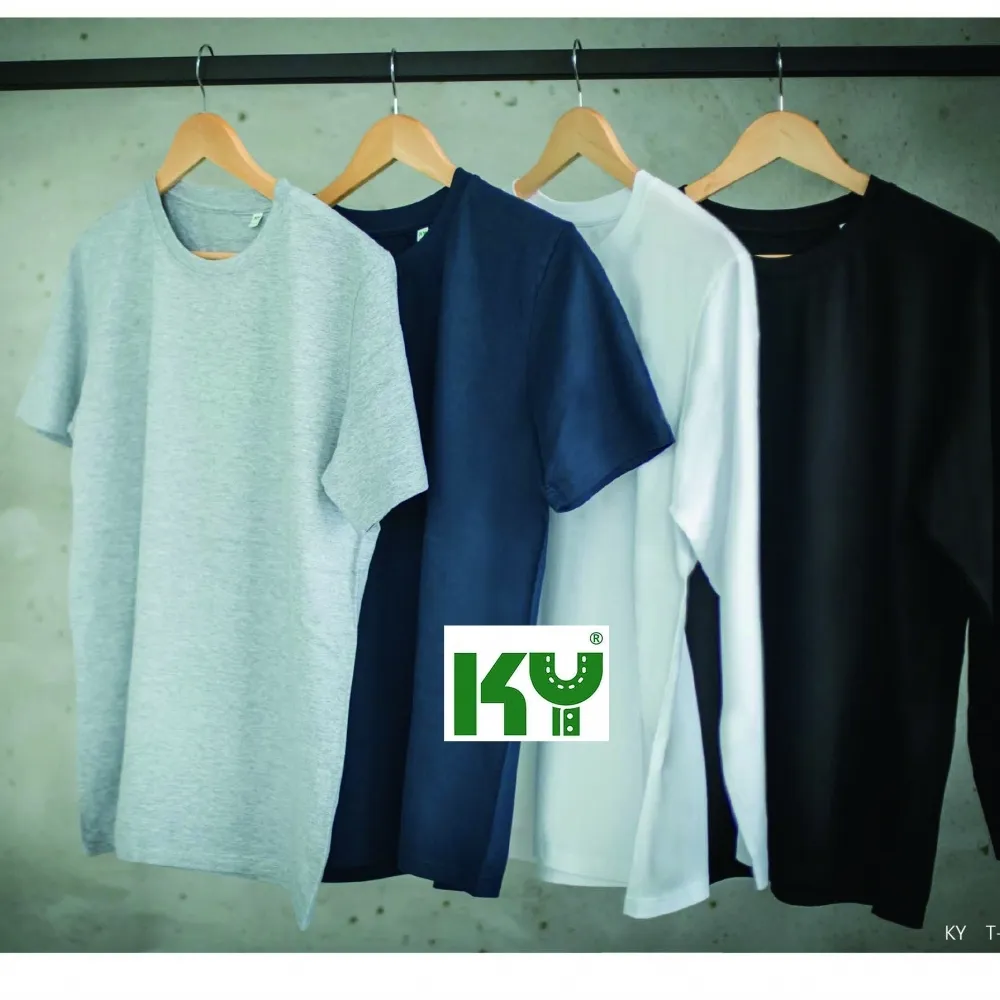 KY T-L28 亞規精梳棉精品中性長袖T恤