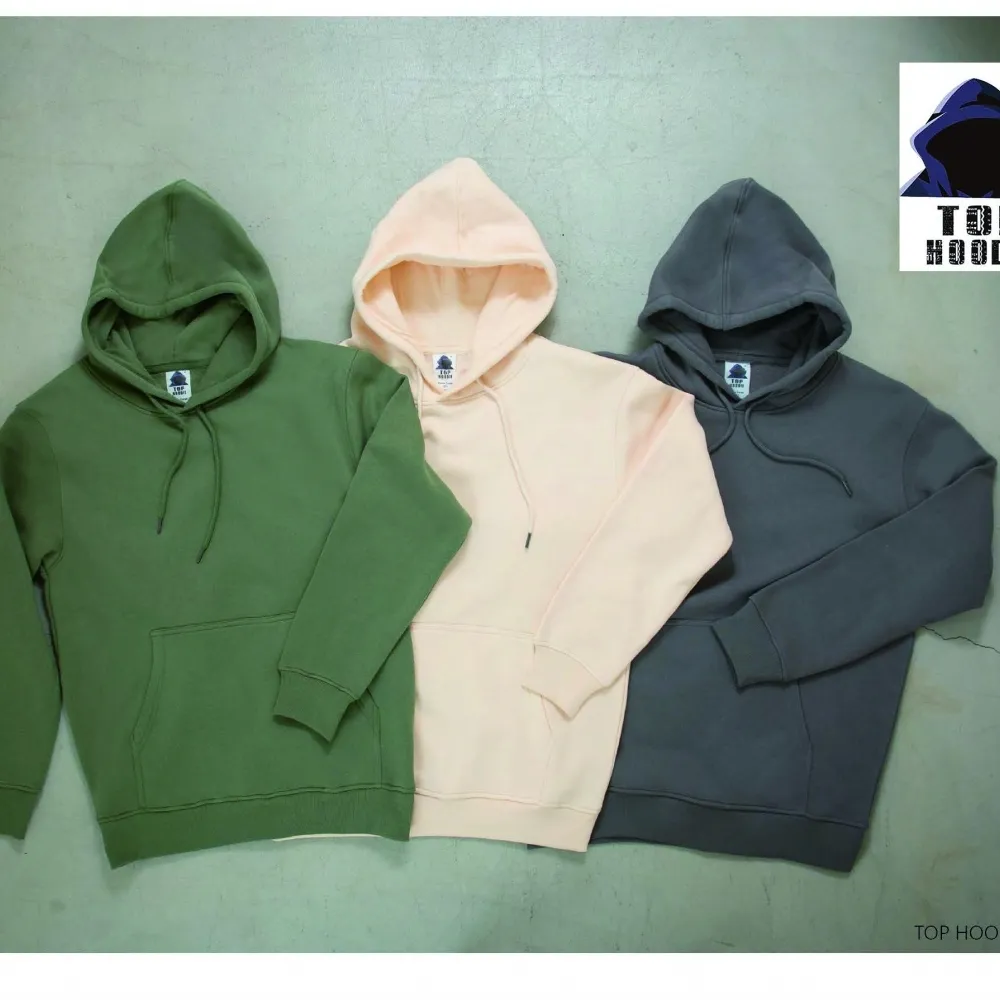 TOP HOODIE TH-02 亞規刷毛連帽T恤