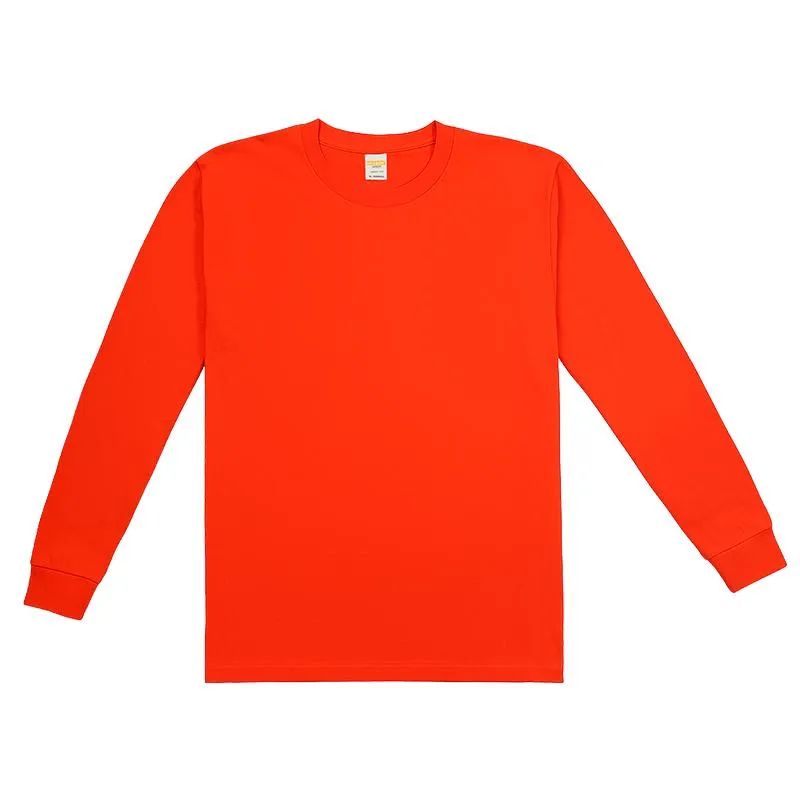 AG-L210賽洛紡重磅精梳棉長袖T恤