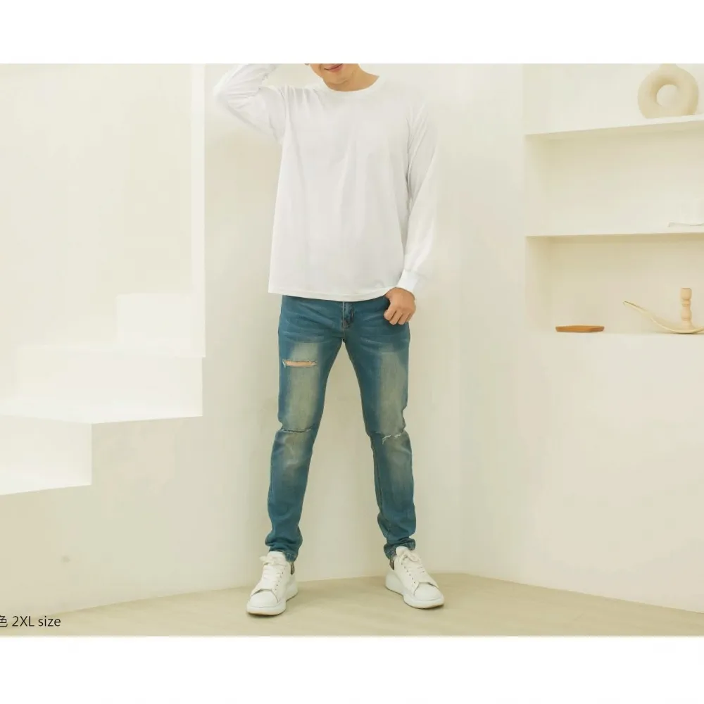 CP Sports CP105 吸濕排汗長袖速口圓領T